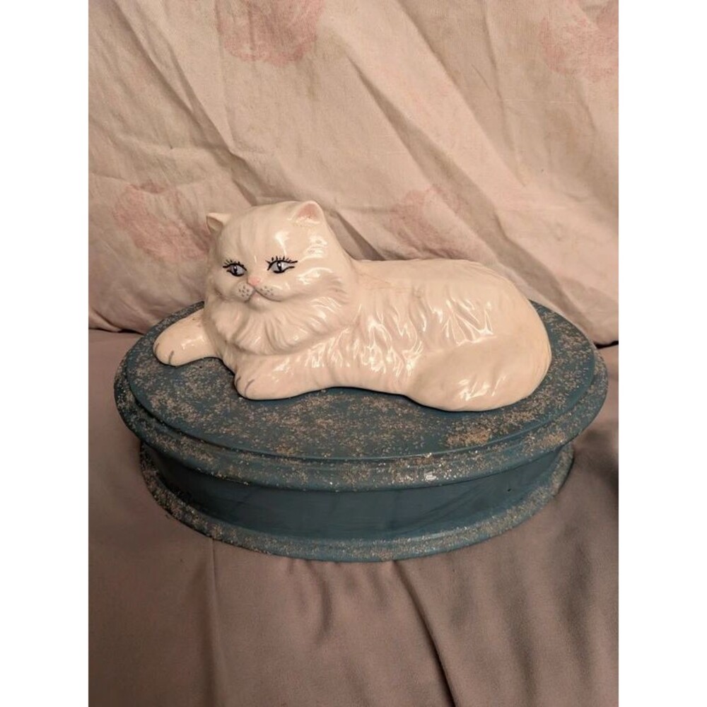 Vintage Persian cat box
